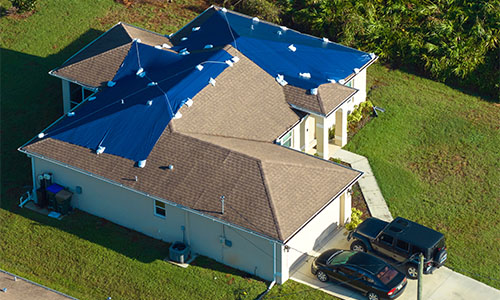 Storm Tarping